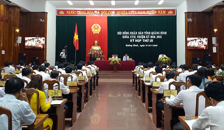 Quảng Bình: Hội đồng nhân dân tỉnh khóa XVII khai mạc kỳ họp thứ 15